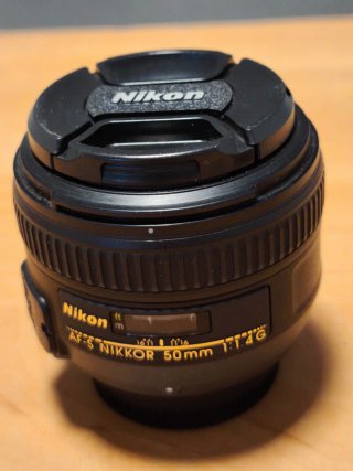 Objetivo Nikon AF-S 50mm f/1.4G