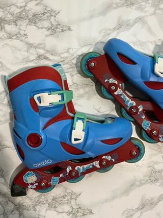 Patines en línea Oxelo talla 34-36 funda de regalo