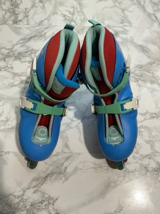 Patines en línea Oxelo talla 34-36 funda de regalo
