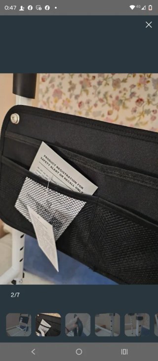 Barandilla de seguridad para cama