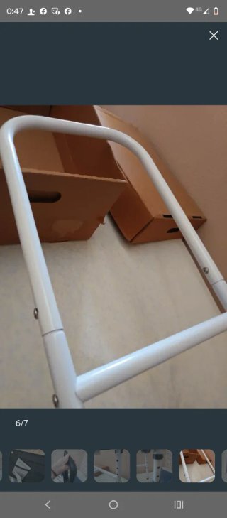 Barandilla de seguridad para cama