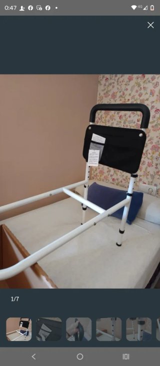 Barandilla de seguridad para cama