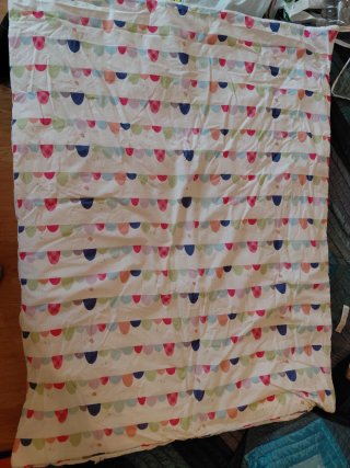 Nórdico de cuna con estampado de semicírculos
