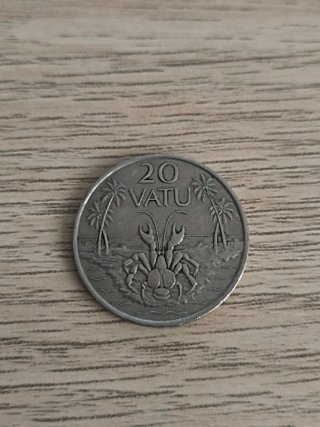 Moneda 20 Vatu Vanuatu 1983