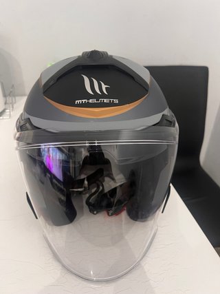 Casco de moto talla XL