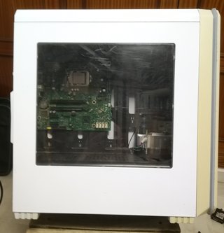 Caja carcasa torre pc led