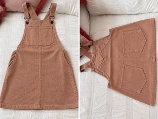 Peto Vestido Pana Bershka Talla M
