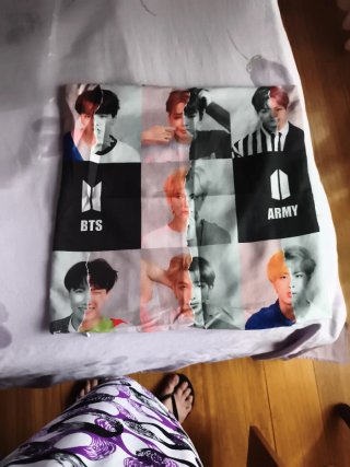 Funda Cojín BTS Army