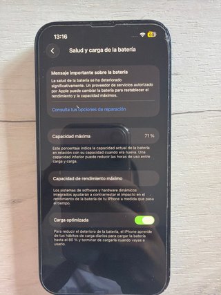 iPhone 13 128GB Negro/azul marino