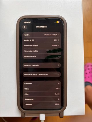 iPhone 13 128GB Negro/azul marino