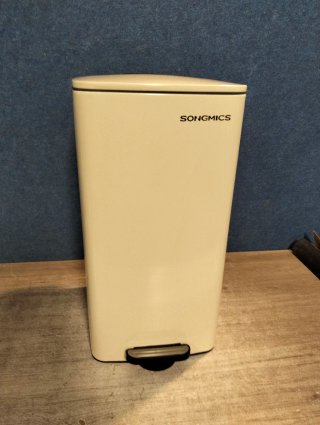 SONGMICS Cubo de Basura de Cocina 30 L Acero