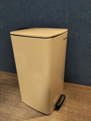 SONGMICS Cubo de Basura de Cocina 30 L Acero
