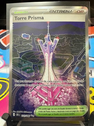Carta Pokémon Torre Prisma