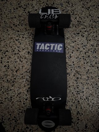 Tabla de skate negra
