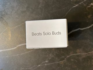 Beats Solo Buds Auriculares Inalámbricos negros