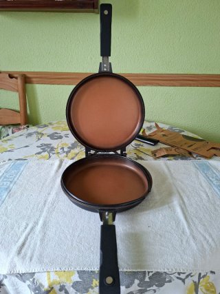Sartén doble.