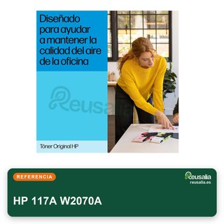 Cartuccia toner nero HP 117A W2070A