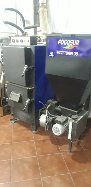 Caldera FOGOSUR ECO TURIA 35 Pellet/Leña
