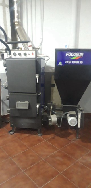 Caldera FOGOSUR ECO TURIA 35 Pellet/Leña