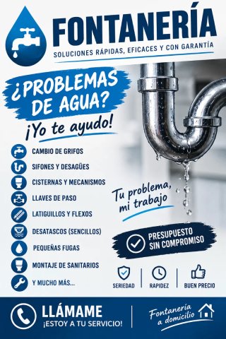 Servicio de Fontanería Profesional