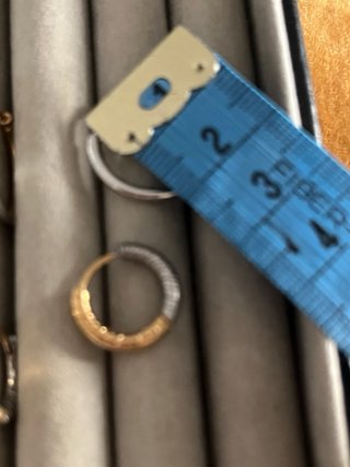 Pack Pendientes Aro Reversible acero dorado y plat