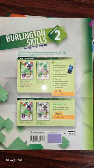 Workbook inglés