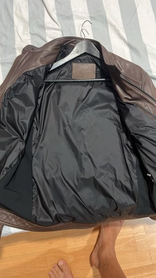 Cazadora de Piel Massimo Dutti