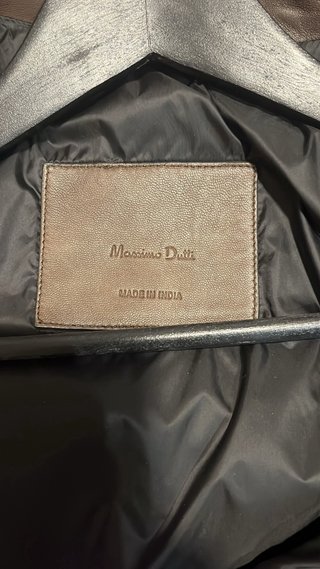 Cazadora de Piel Massimo Dutti