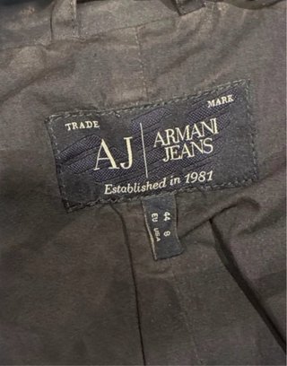 Armani Jeans americana azul marino