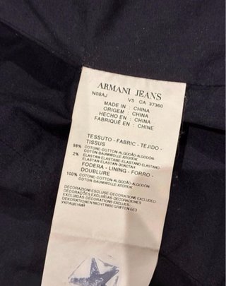 Armani Jeans americana azul marino
