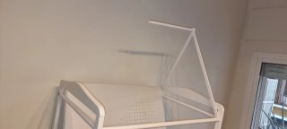 Armazón Minicuna Blanco con Ruedas