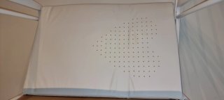 Armazón Minicuna Blanco con Ruedas