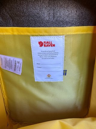 Mochila Fjällräven Kånken – Color Amarillo