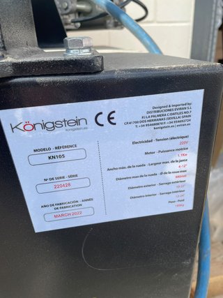 Equilibradora de Ruedas Tandem KN105+KN200