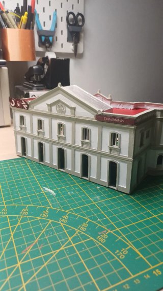 Maqueta Estación Castelldefels