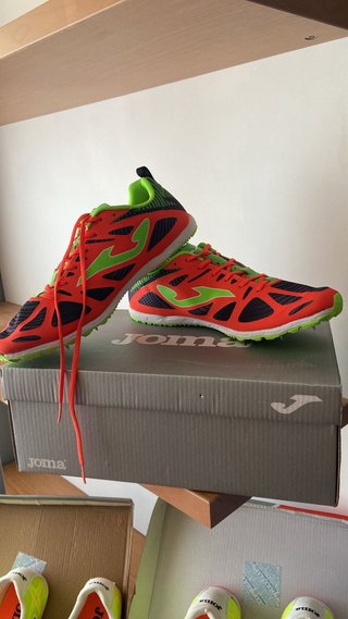 Zapatillas Joma Spikes Coral-Negro Talla 42