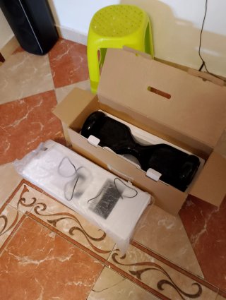 Hoverboard Negro con Luces LED