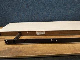 Estante Flotante 80x20 cm Blanco VASAGLE LWS028W44