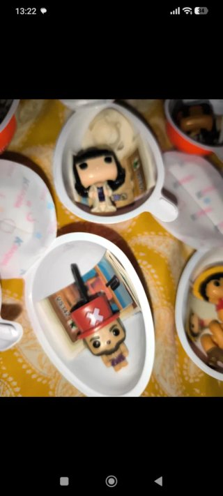 Set de 6 Figuras Kinder Joy One Piece