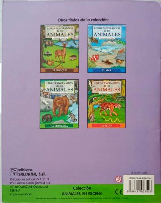 Libro Panorámico de los Animales: La Montaña