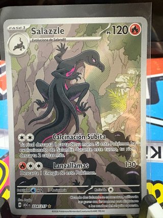 Carta Pokémon Salazzle 224/217