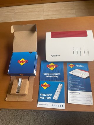 Fritzbox SFP XGSPON 10Gbit/s