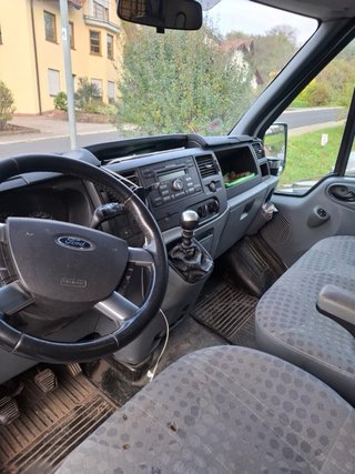 Furgoneta Ford Transit Blanca año 2011   Km 206000