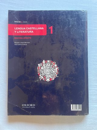 Lengua castellana y literatura Bachillerato