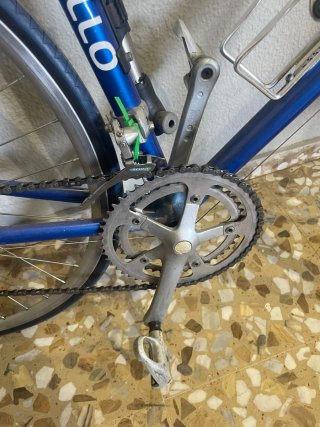 Bicicleta de carreras Pinarello antigua