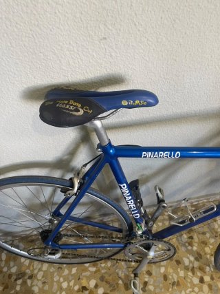 Bicicleta de carreras Pinarello antigua