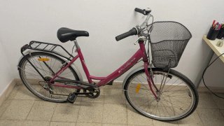 Bicicleta de paseo Bolero fucsia