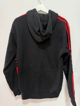 Sudadera Adidas Negra y Roja