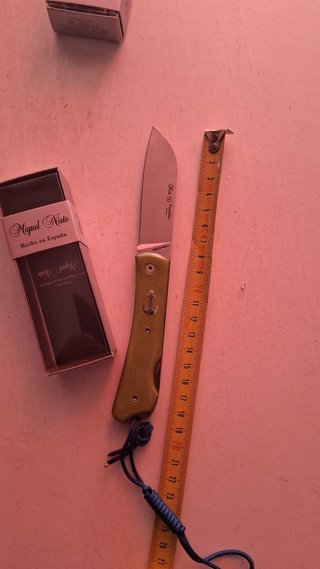 Navaja Nieto Poseidon Marinera Mostaza NUEVA