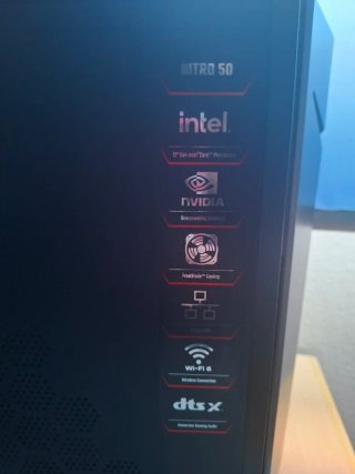 PC Gaming Acer Nitro N50-640 i5 12400F RT3060